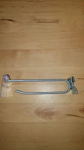 Uniweb flip scan hooks 4 inch used with new label holders lot of 25 for sale
