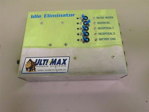 Ulti-max idle eliminator for sale