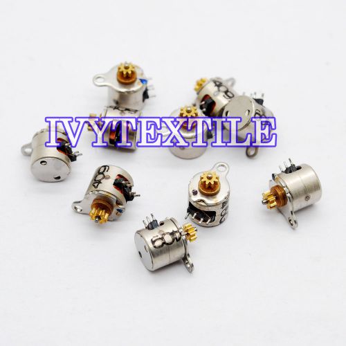10pcs nidec 3-6v dc micro stepper motor 2 phase 4 wire mini stepping motor for sale