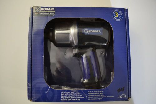 Kobalt 1/2 inch composit impact wrench numatic for sale