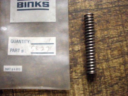 Binks spring part no. 58-271 nos airless paint spray gun sprayer parts for sale