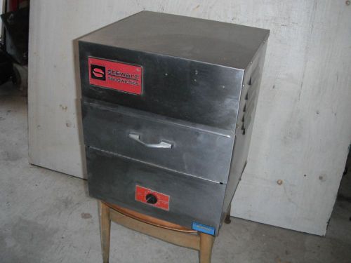 Vintage Stewart Sandwich Oven IN-FRA-RED  WORKING!  1960s -1970s STAINLESS