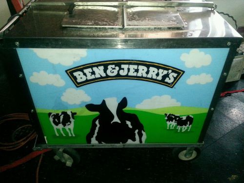 Nelson bdc8 cold plate ice cream cart