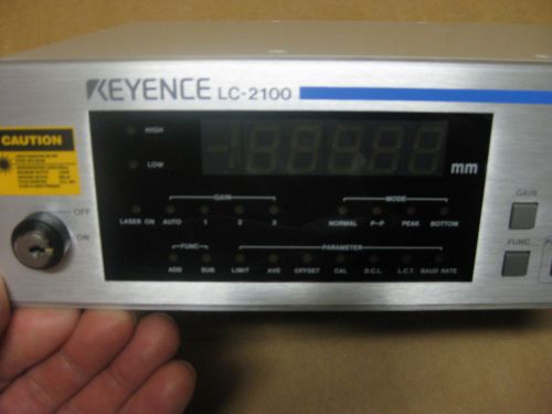 NEW! Keyence Laser Displacement Meter Control Units LC-2100