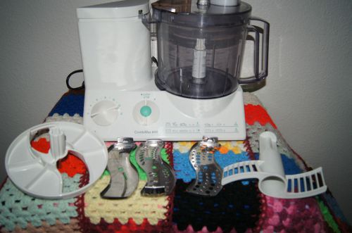 110V Braun CombiMax K600 Food Processor for USA w/ Attachments-MADE IN GERMANY