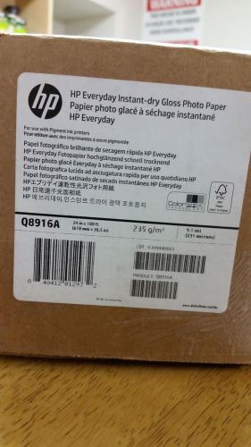HP paper,ink photo24x100, GLS HEW Q8916A; For HP Design Jet Z3200 Photo Printer;