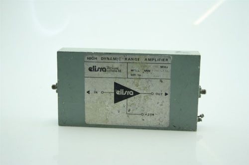 Elisra RF Microwave Amplifier 200-500MHz 30dBm 14dB gain 1W TESTED