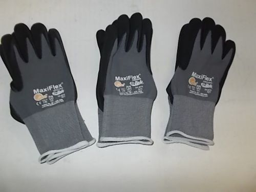 G TEK MAXIFLEX ULTIMATE WORK GLOVES SIZE: SMALL 3 PAIRS