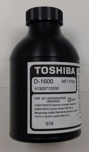Toshiba D-1600 Black Developer 41303712000
