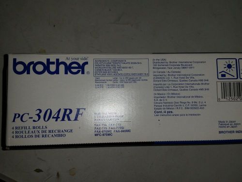New, unopened Brother PC-304RF- refill rolls