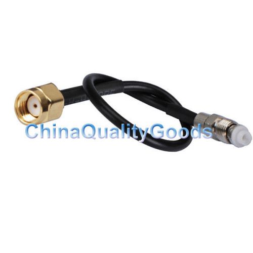 specialty cable assembly manufacturer FME jack to RP-SMA male RG174 15cm