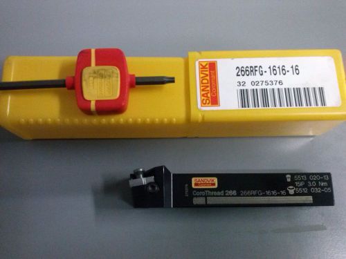 Sandvik 266rfg-1616-16 corothread 266 – external threading tool holder for sale