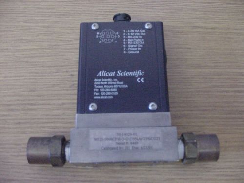 Alicat Scientific Mass Flow Meter Gas M12 M12I-100SCFH-O-O (75%Ar/25%CO2)