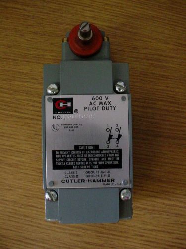 Cutler hammer 10316h1039c limit switch 600va new no box for sale