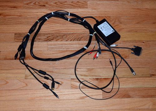 Sonosite titan ultrasound ac adapter and cables - for mini-dock for sale