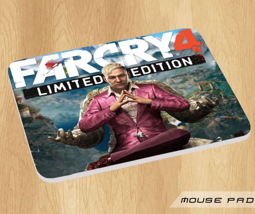 Far Cry 4 Logo On Gaming Mouse Pad Mat Anti Slip Design