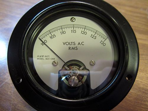 A&amp;M Instruments Volt Meter AC RMS Model 363-088
