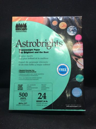 Astrobrights Heavyweight Paper 500 Sheets 24lb Green 8 1/2 X 11