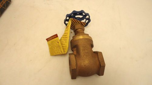 Nibco triad 1 1/4&#034; bronze #56 gate valve for sale