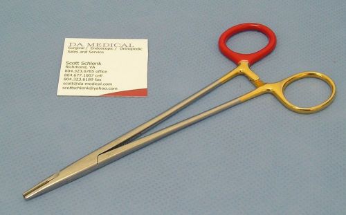 V  Mueller Mayo Hegar Needle Holder  SU16061, 7.25&#034;, Tungsten Carbide, German