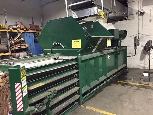 Stealth manual-tie horizontal baler 460v 3 phase 20hp 14.9kw 120vac for sale