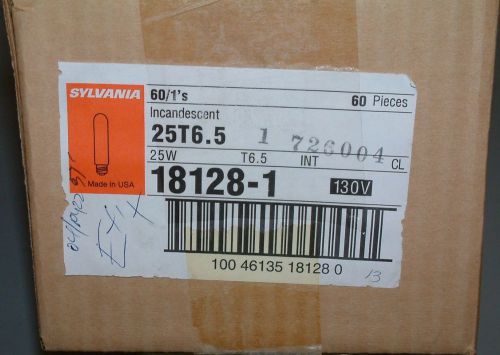 Sylvania 25T6 1/2 Incandescent Bulb Box of 55