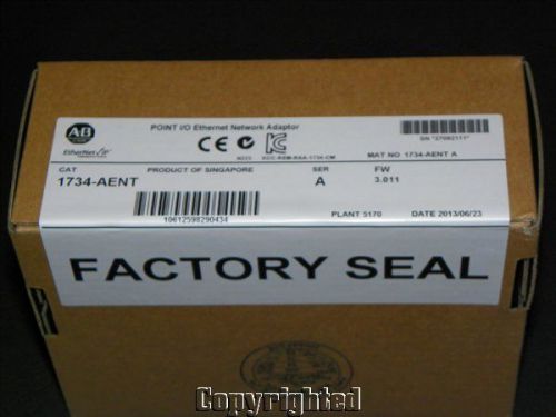 New sealed 2014 1734 aent allen bradley point ethernet adapter 1734-aent for sale