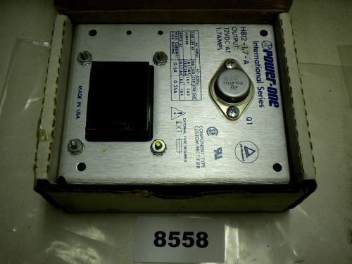 (8558) Power One Power Supply HB12-1.7 1.7A 12 VDC out