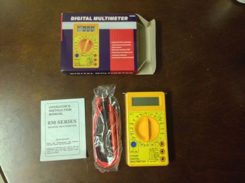 Pocket Digital Multi Meter Tester Ohm DC AC Volt Amps Wholesale Hand Tools