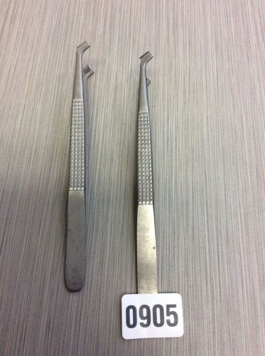 Auto Suture ATF7 USSC 9m USSC 90H Tissue Forceps Surgical Lot of 2 #905