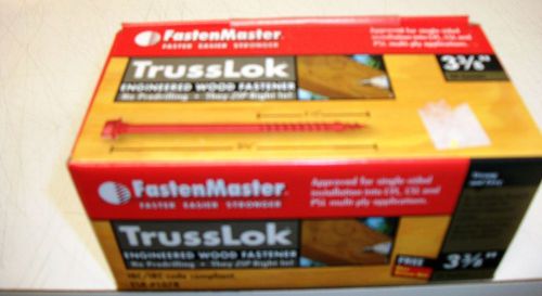 Omg fastenmaster trusslok fasteners - 3-3/8&#034; (50 per pack) for sale