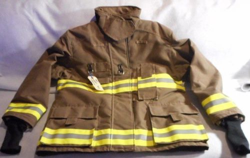 Bristol Safety Structural Fire Fighting Khaki Apparel Coat 44T  8/08
