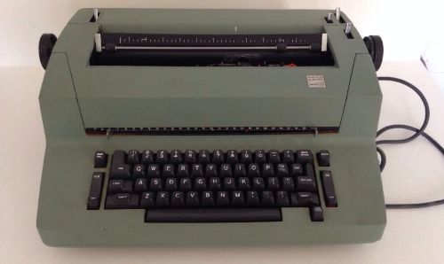 Vintage Rare GREEN IBM Correcting Selectric II 2 Typewriter For Parts/repair