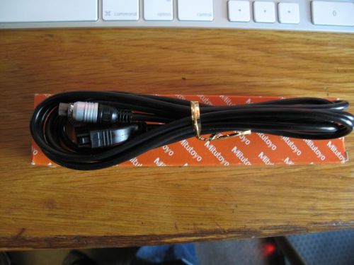 Mitutoyo#965013 80&#034; (2m) spc connecting cable 6-pin type new for sale