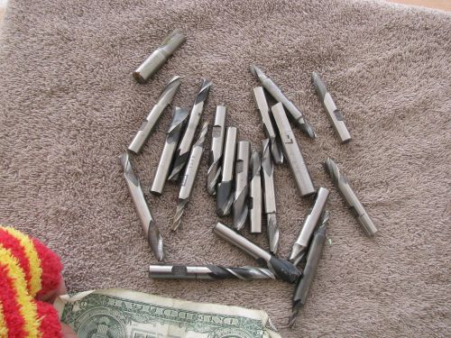 20 end mills mill none carbide  machinist toolmaker tool tools
