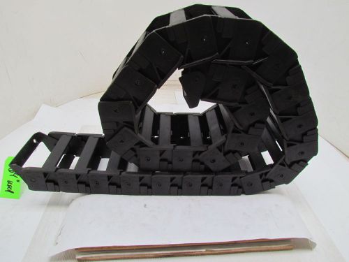 Cable hose carrier 3.4 bend radius 2.5&#034; pitch 1.75&#034;t x 4.25&#034;w inside window 64&#034;l for sale