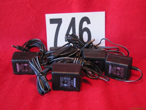Lot of 5 ~ maxon qpa-1413 ac adapters power supply ad-1220m ~ #746 for sale