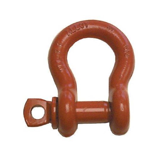 3/4&#034; columbus mckinnon screw pin anchor shackle 6 1/2 ton wwl clevis tow lifting for sale