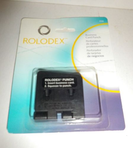 Rolodex Brand~Business Card Punch~NEW~Original Package