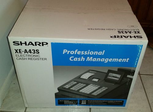 New facory sealed sharp xe-a43s electronic cash register retail box for sale