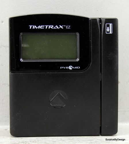 Used Pyramid TimeTrax EZ Ethernet Time Clock &amp; Attendance System