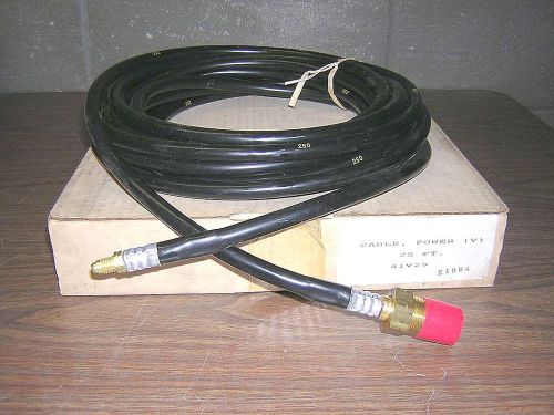 Esab tig power cable 41v29 25 ft for sale