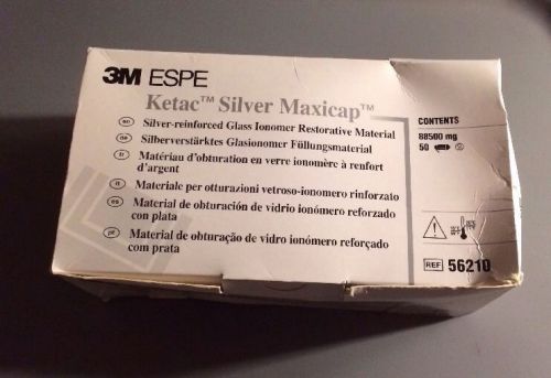3m ketac silver maxicap standard package 50 capsules dental for sale