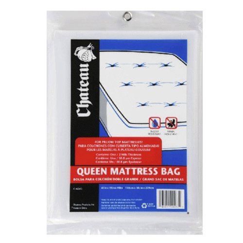 Moving Supplies - Queen Size 61x15x90&#034; 2 MIL Heavy Duty Polyethylene Mattress...