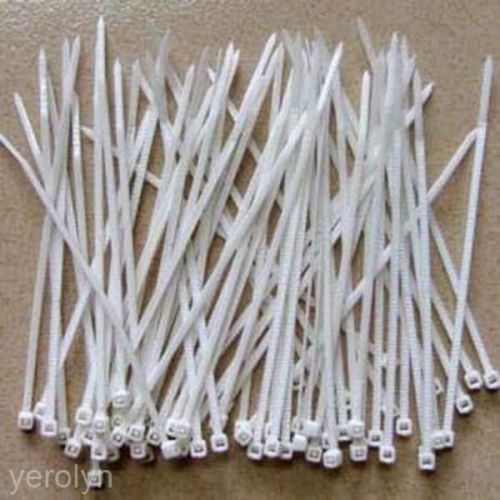 100 pcs cable wire rope tube zip ties self locking nylon cable tie wraps belt for sale