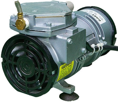 Gast moa-p109-ca reciprocating diaphragm vacuum pump &amp; compressor for sale