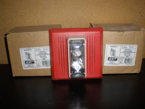 Integrity horn/strobe,757-3a-t, 24v dc/cc red for sale