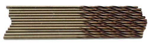 #80 (.0135&#034;) cobalt jobber length 135° point drills pack of 12pcs usa #300c80 for sale