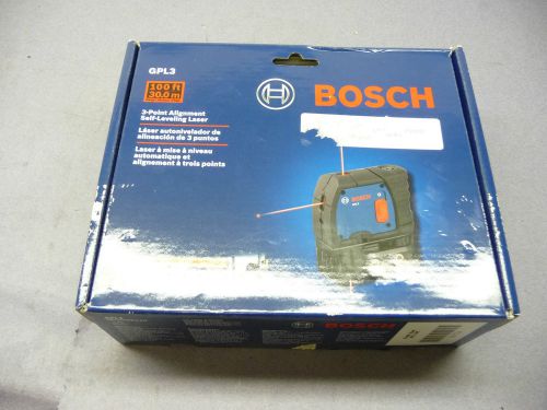Bosch GPL3 3-Point Laser Alignment with Self-Leveling