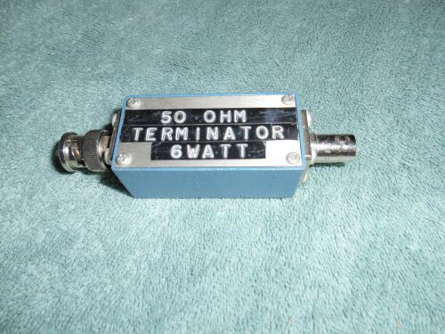 Ham radio 50 ohm 6 watt terminator/load for sale